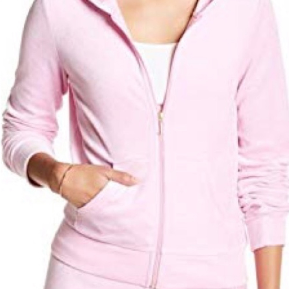 Velour track jacket